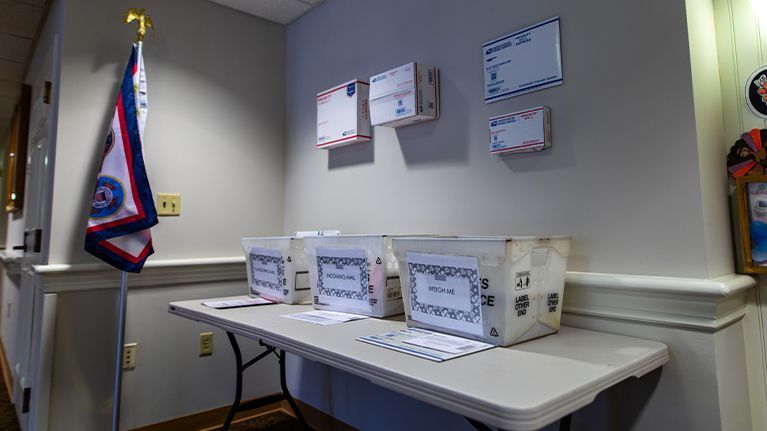 Post office activity area