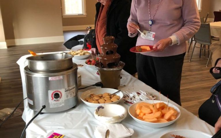 Take part in special tastings, presented by our dining services team