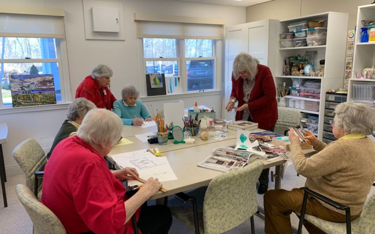 Take advantage of our newly renovated art studio