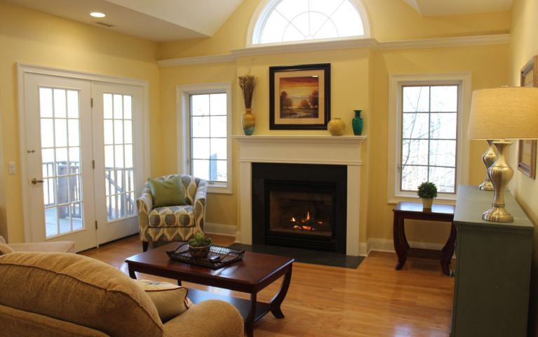 Spacious living area